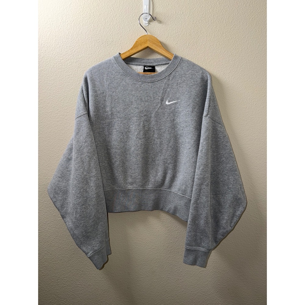 Women's Nike Cropped Oversized Sweatshirt Size Small